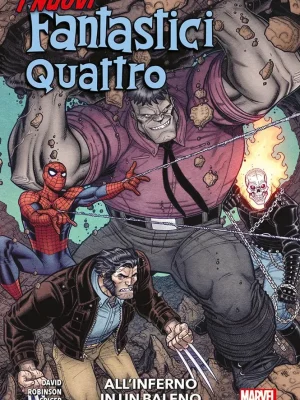I Nuovi Fantastici Quattro: All'Inferno in Un Balleno Marvel Collection