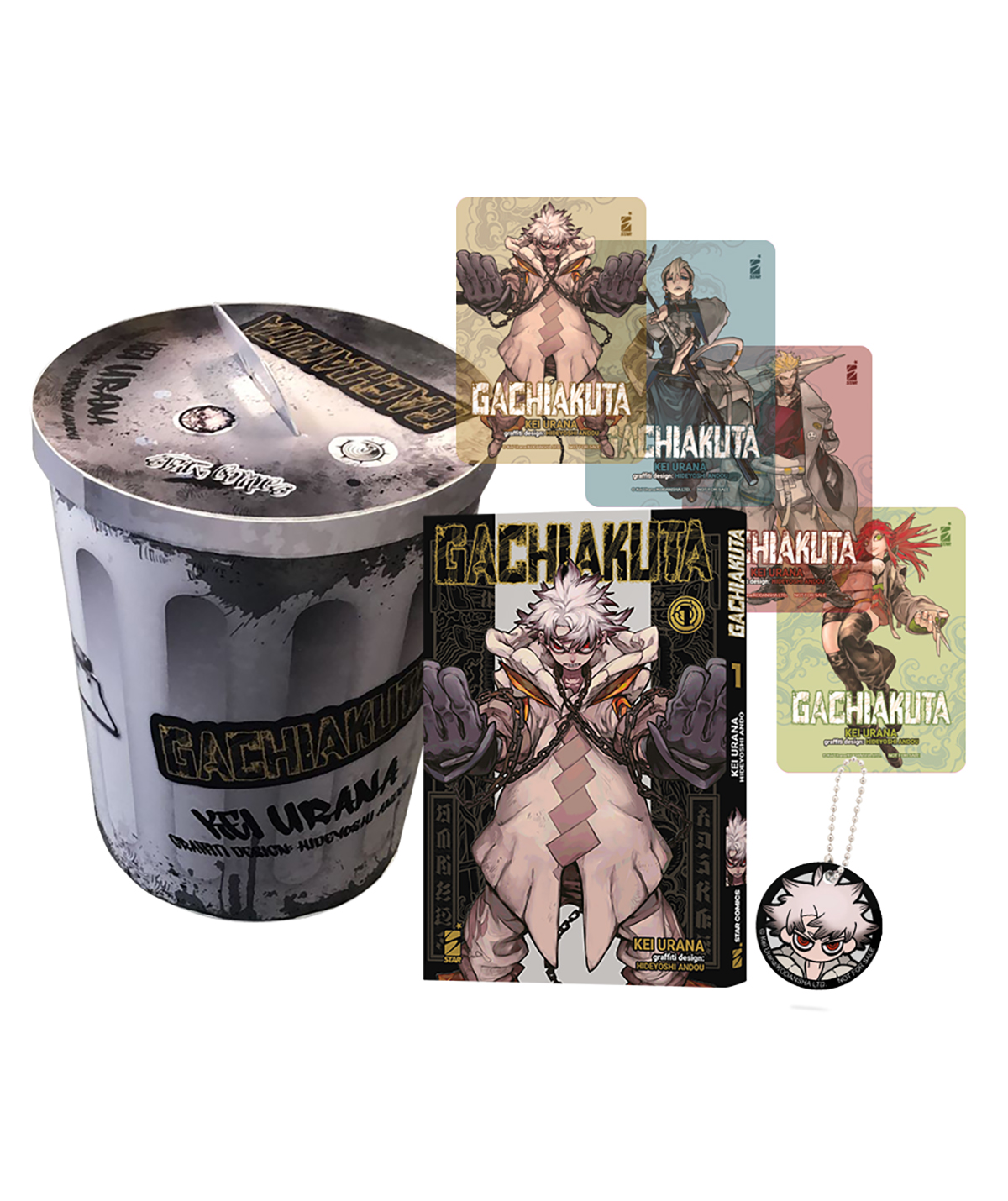 💥 GACHIAKUTA n. 1 LIMITED EDITION EXCLUSIVE TRASH BOX