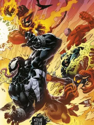 Venom War 1 Variant Cover Marvel Miniserie 284