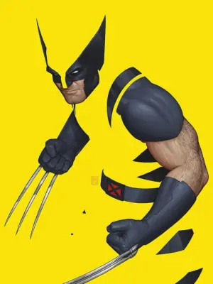 Wolverine 1 Negative Space Variant Wolverine 456