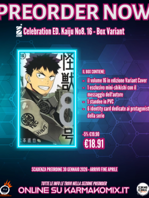 KAIJU no.8 Volume 16 CELEBRATION EDITION - Preordine