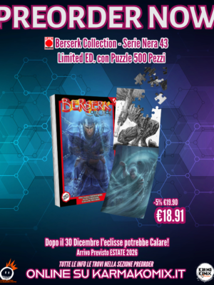 Berserk Serie Nera 43 - Limited con Puzzle 500 Pezzi