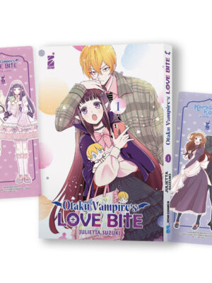 OTAKU VAMPIRE'S LOVE BITE n. 1 LIMITED EDITION CON 2 SEGNALIBRI IN PVC