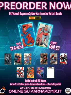 Superman / Spider-man Bundle Incentive Variant - Panini Comics