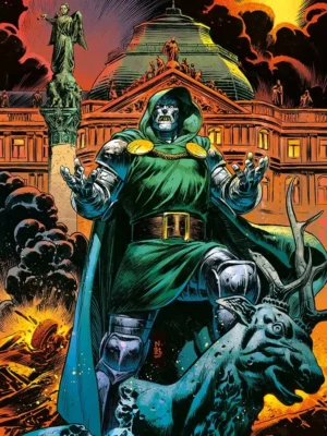 Un Mondo Sotto Destino 8 Doomination Variant Di Nick Klein Marvel Miniserie 294