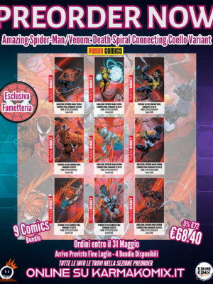Amazing Spider-Man/Venom: Death Spiral Connecting Coello Variant