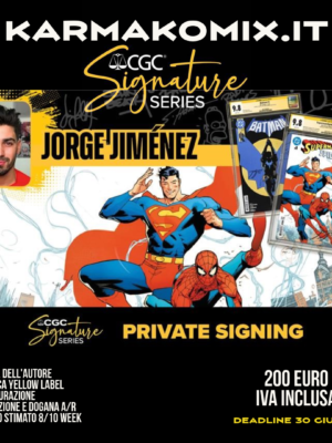 CGC Signature Series - JORGE JIMÉNEZ