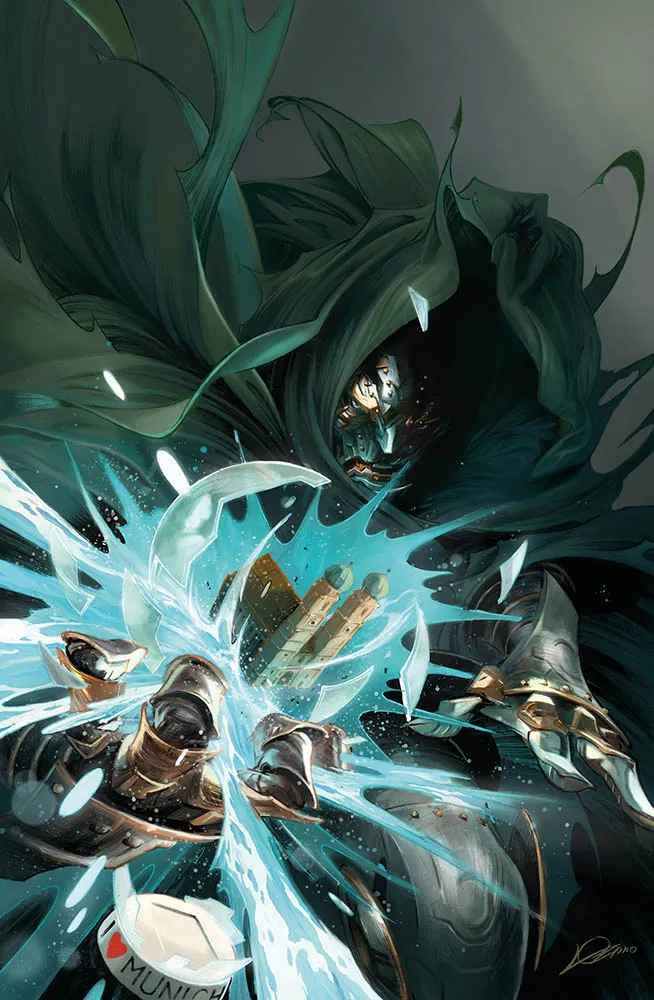 Il Testamento di Destino Panini Doomination Variant Cover di Alexander Lozano Marvel Miniserie 296