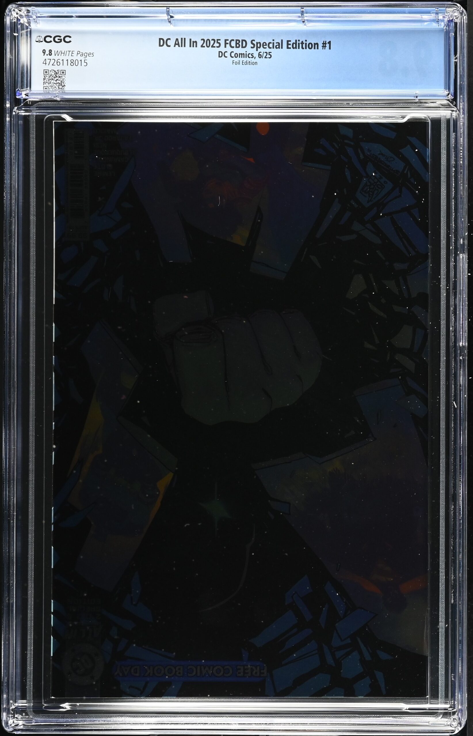 CGC 9.8 DC All In 2025 Special Edition #1 Foil Edition - immagine 2