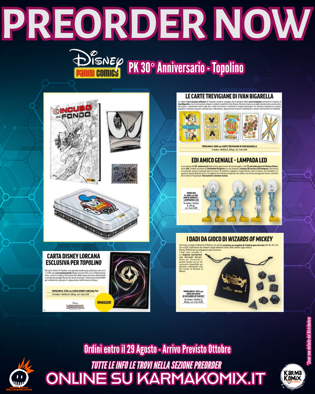 Preordini Speciale PK 30° Anniversario - Topolino