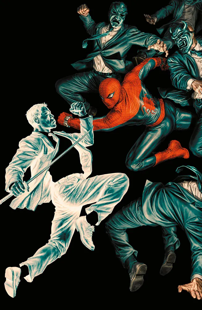 Amazing Spider-Man 20 Variant Cover Amazing Visions di Lee Bermejo Spider- Man 899