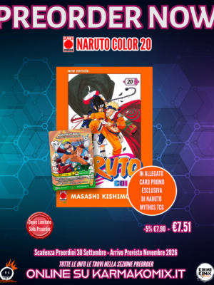 Naruto Color 20 - Card Naruto Mythos TCG