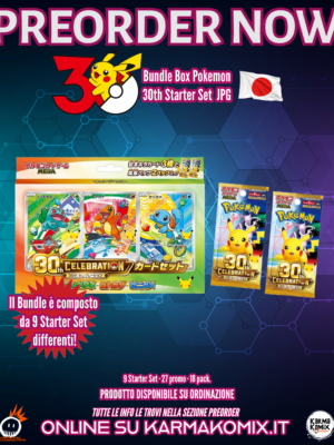 Bundle Box Pokemon 30th Starter Set